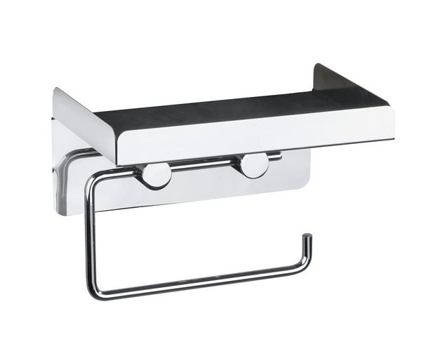Produktbild: Toilettenpapierhalter 2 in 1 Edelstahl, rostfrei