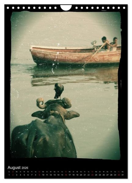 Produktbild: india RETROspective - Indien Kalender (Wandkalender 2026 DIN A4 hoch), CALVENDO Monatskalender
