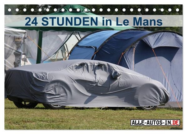 Produktbild: 24 Stunden in Le Mans (Tischkalender 2025 DIN A5 quer), CALVENDO Monatskalender