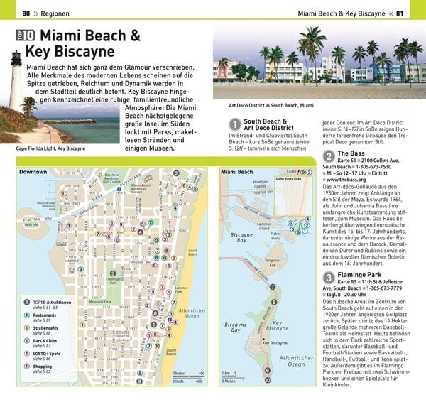 Produktbild: TOP10 Reisef&uuml;hrer Miami & Keys