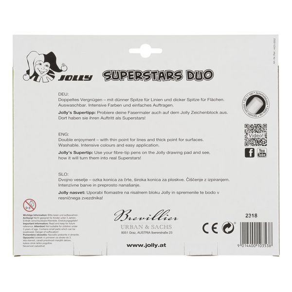 Produktbild: JOLLY Superstar DUO 24er
