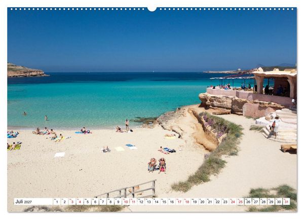 Produktbild: Momente einer Reise - Ibiza und Formentera (Wandkalender 2027 DIN A2 quer), CALVENDO Monatskalender