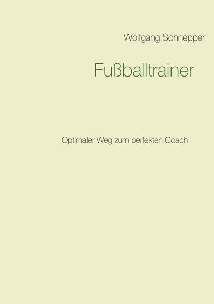Produktbild: Fu&szlig;balltrainer