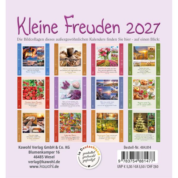 Produktbild: Kleine Freuden 2027