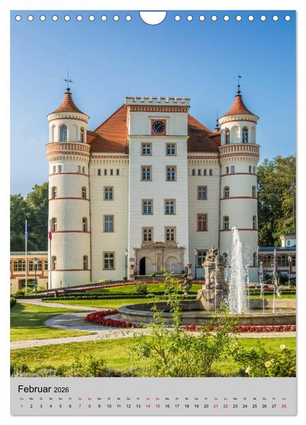 Produktbild: NIEDERSCHLESIEN Idylle und Historie (Wandkalender 2026 DIN A4 hoch), CALVENDO Monatskalender
