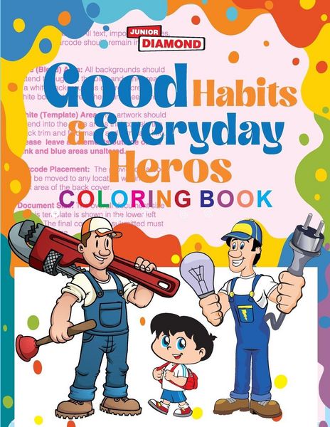 Produktbild: Good Habits & Everyday Heros Coloring Book