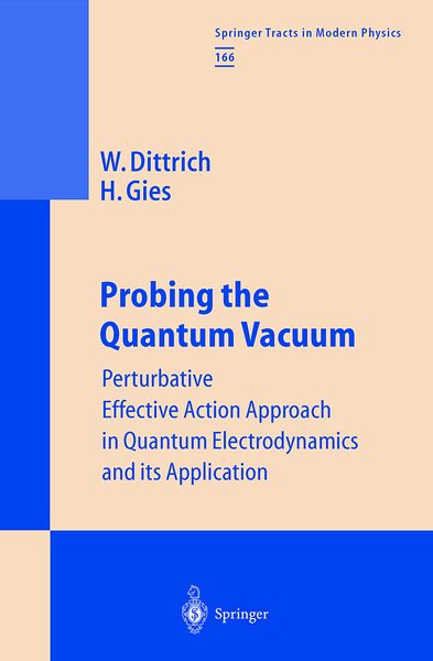Produktbild: Probing the Quantum Vacuum