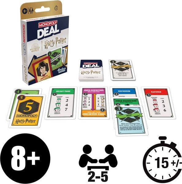 Produktbild: Monopoly Deal Harry Potter