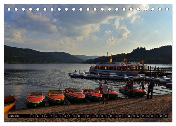 Produktbild: Romantischer Schwarzwald (Tischkalender 2026 DIN A5 quer), CALVENDO Monatskalender