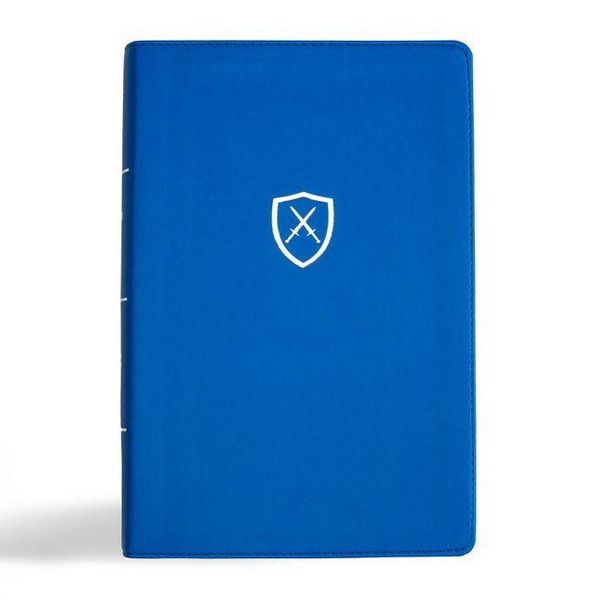 Produktbild: CSB Defend Your Faith Bible, Blue Leathertouch