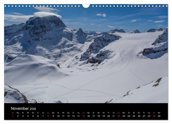 Produktbild: Momente der Sehnsucht: Schweizer Bergwelten (Wandkalender 2026 DIN A3 quer), CALVENDO Monatskalender
