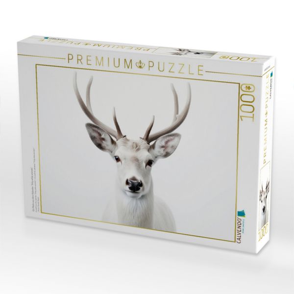 Produktbild: CALVENDO Puzzle Ein Motiv aus dem Kalender "Only white animals" | 1000 Teile Lege-Gr&ouml;&szlig;e 64x48cm Foto-Puzzle f&uuml;r gl&uuml;ckliche Stunden