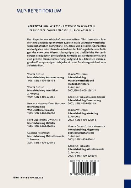 Produktbild: Intensivtraining Mikro&ouml;konomie