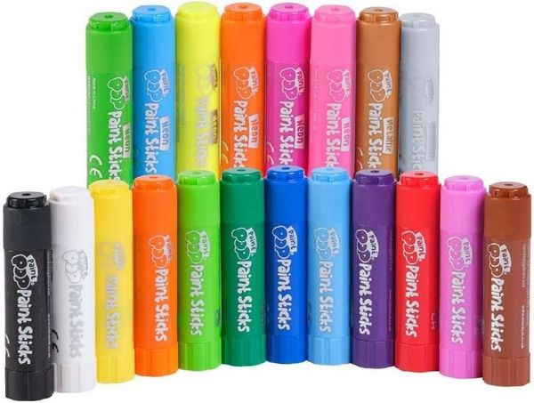 Produktbild: Paint Pop 362203 - Paint Pop: Paint Sticks 20-Pack Fun Tub, klassische Farben, Malstifte, Malset