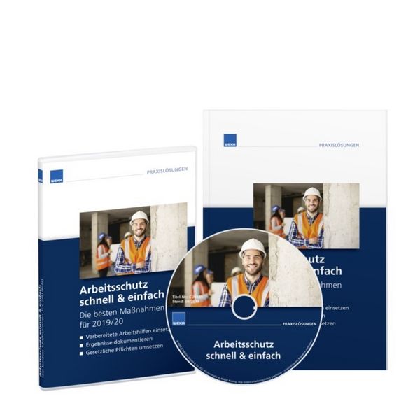 Produktbild: Arbeitsschutz schnell und einfach Die besten Ma&szlig;nahmen f&uuml;r 2019/2020, CD-ROM