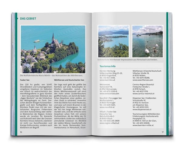 Produktbild: KOMPASS Wanderf&uuml;hrer K&auml;rntner Seen, 55 Touren mit Extra-Tourenkarte