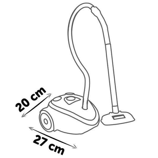 Produktbild: Smoby Rowenta Staubsauger