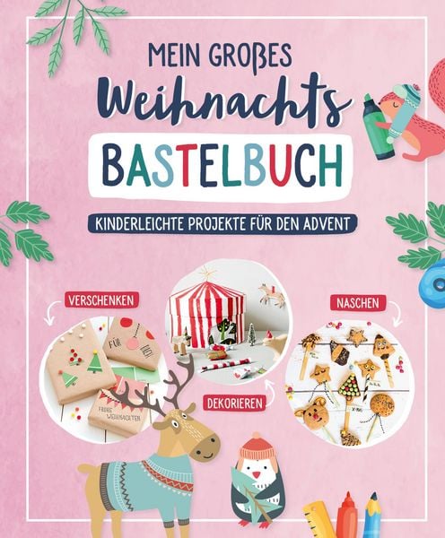 Produktbild: Mein gro&szlig;es Weihnachts-Bastelbuch