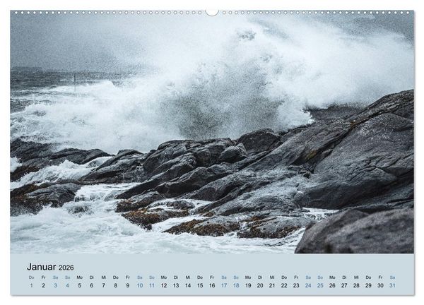 Produktbild: Naturgewalt Norwegen (Wandkalender 2026 DIN A2 quer), CALVENDO Monatskalender