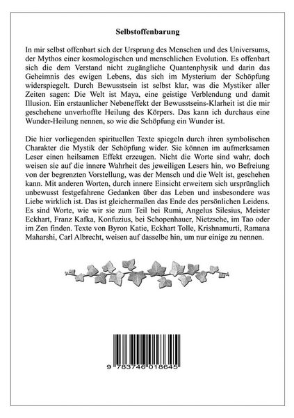 Produktbild: Das Mysterium der Sch&ouml;pfung oder die Architektur des Geistes