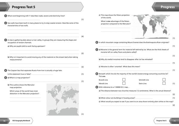Produktbild: KS3 Geography Workbook