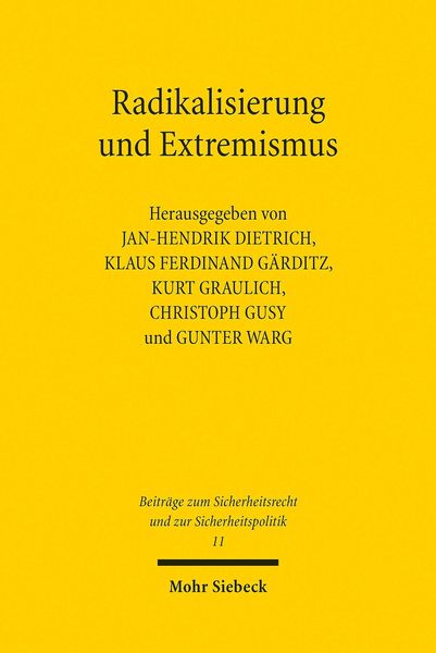 Produktbild: Radikalisierung und Extremismus