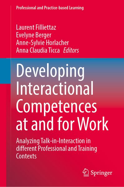 Produktbild: Developing Interactional Competences at and for Work