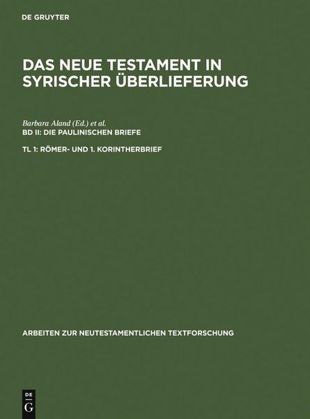Produktbild: R&ouml;mer- und 1. Korintherbrief