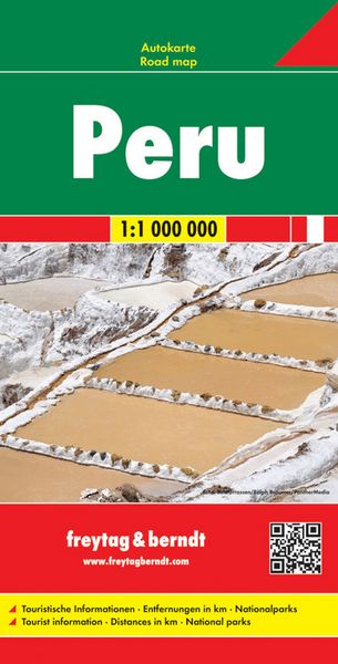 Peru 1 : 1 000 000. Autokarte, Sonstige von , KOMPASS freytag und berndt, 978-3-7079-0773-5