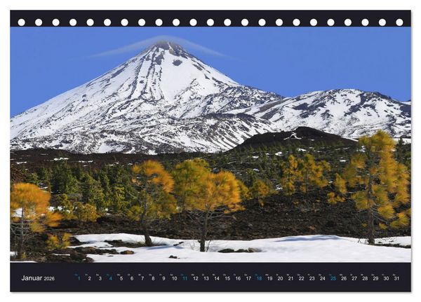 Produktbild: wildes Teneriffa (Tischkalender 2026 DIN A5 quer), CALVENDO Monatskalender