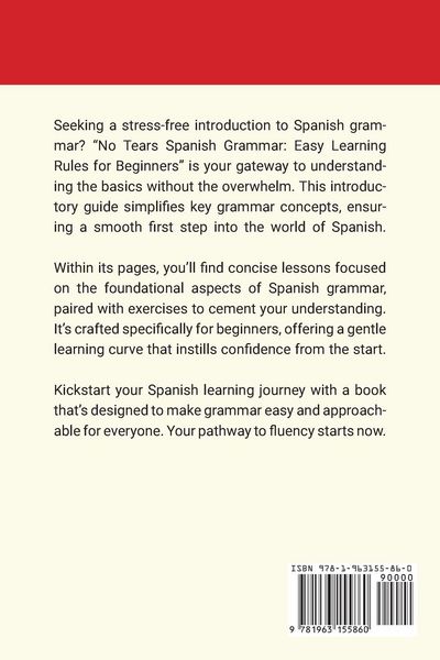 Produktbild: No Tears Spanish Grammar