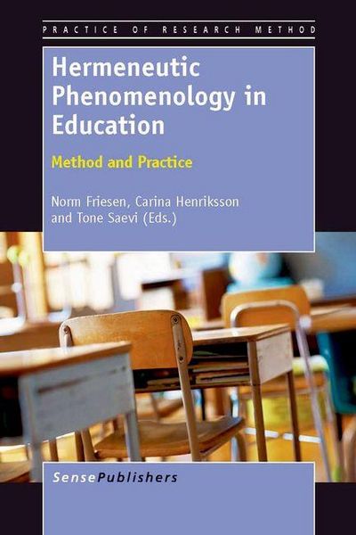 Produktbild: Hermeneutic Phenomenology in Education