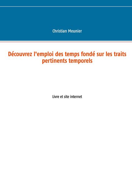 Produktbild: D&eacute;couvrez l'emploi des temps fond&eacute; sur les traits pertinents temporels