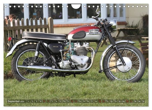 Produktbild: Classic Motorcycles (Wall Calendar 2026 DIN A4 landscape), CALVENDO 12 Month Wall Calendar