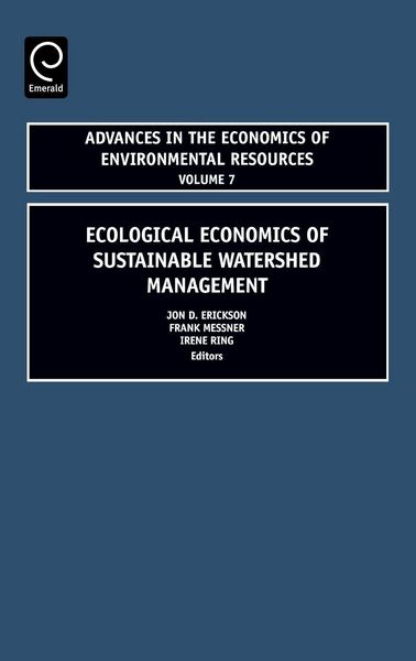 Produktbild: Ecological Economics of Sustainable Watershed Management