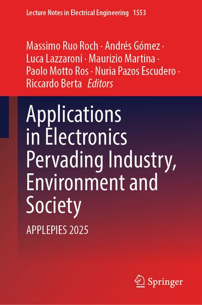 Produktbild: Applications in Electronics Pervading Industry, Environment and Society