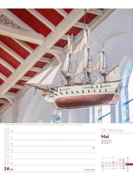 Produktbild: Am Meer Wochenplaner Kalender 2027