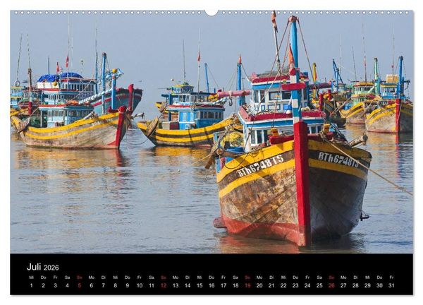 Produktbild: Vietnam (Wandkalender 2026 DIN A2 quer), CALVENDO Monatskalender