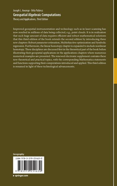 Produktbild: Geospatial Algebraic Computations