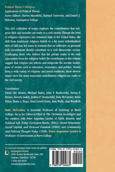 Produktbild: Faith, Morality, and Civil Society