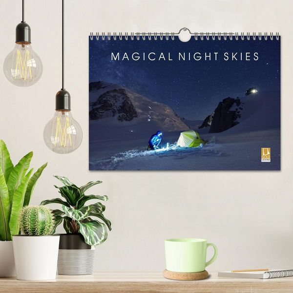Produktbild: Magical Night Skies (Wall Calendar 2026 DIN A4 landscape), CALVENDO 12 Month Wall Calendar