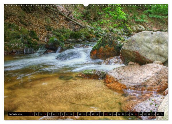Produktbild: Verzauberter Harz (hochwertiger Premium Wandkalender 2026 DIN A2 quer), Kunstdruck in Hochglanz