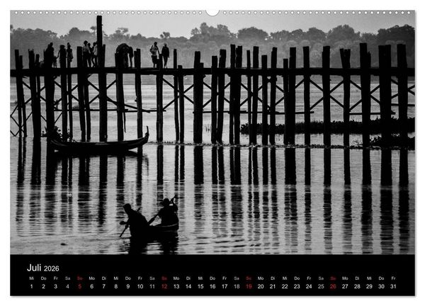 Produktbild: Myanmar - Eindr&uuml;cke (hochwertiger Premium Wandkalender 2026 DIN A2 quer), Kunstdruck in Hochglanz