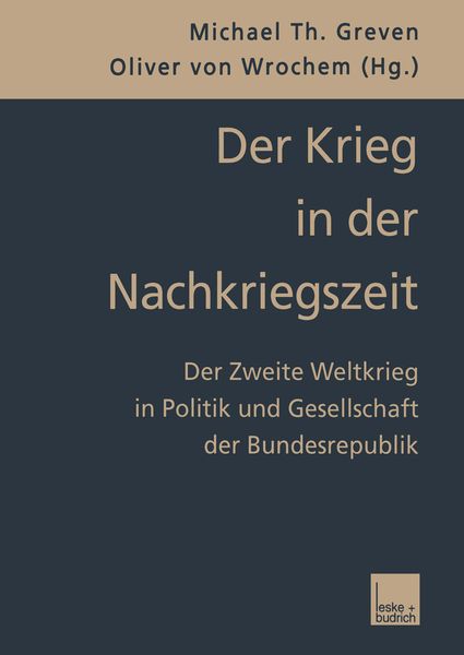 Produktbild: Der Krieg in der Nachkriegszeit