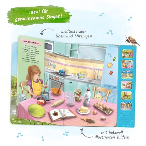 Produktbild: Tr&ouml;tsch Soundbuch Meine ersten Kinderlieder