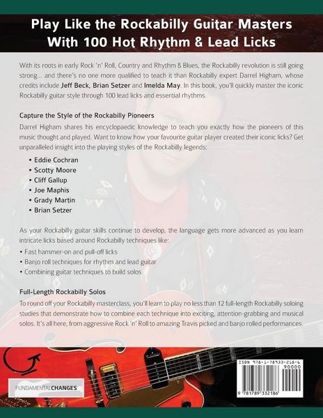 Produktbild: 100 Rockabilly Licks For Guitar