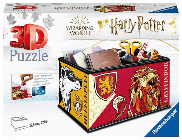 Produktbild: 3D Puzzle Ravensburger Aufbewahrungsbox Harry Potter 216 Teile