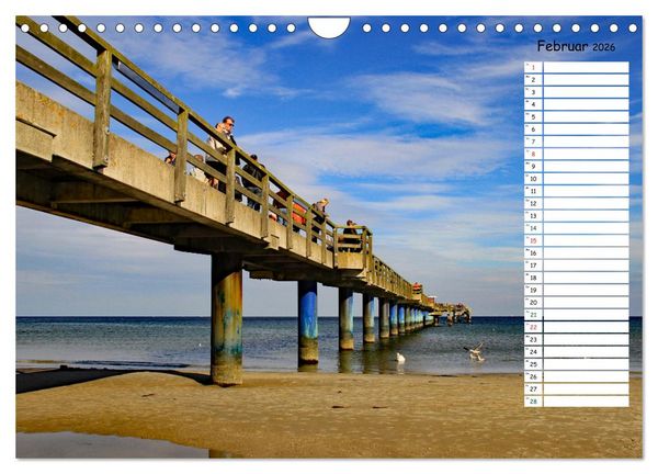 Produktbild: Ostseebad Boltenhagen - Sehnsuchtsort an der Ostsee (Wandkalender 2026 DIN A4 quer), CALVENDO Monatskalender
