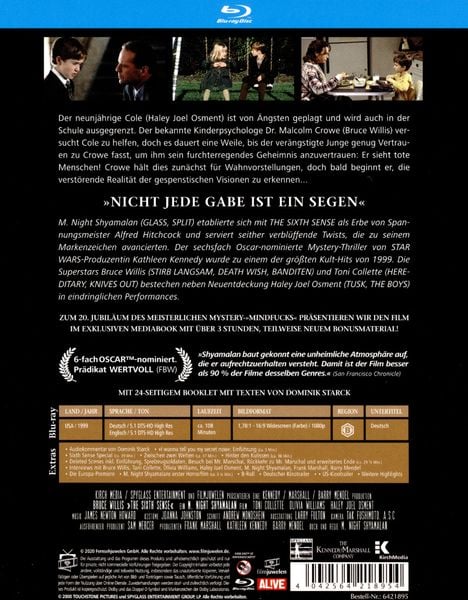 Produktbild: The Sixth Sense - Nicht jede Gabe ist ein Segen (Filmjuwelen)