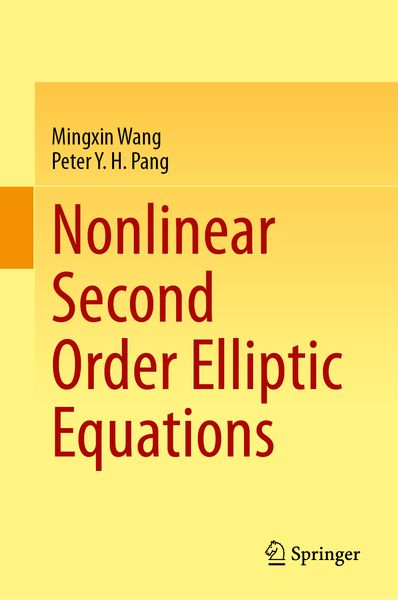 Produktbild: Nonlinear Second Order Elliptic Equations
